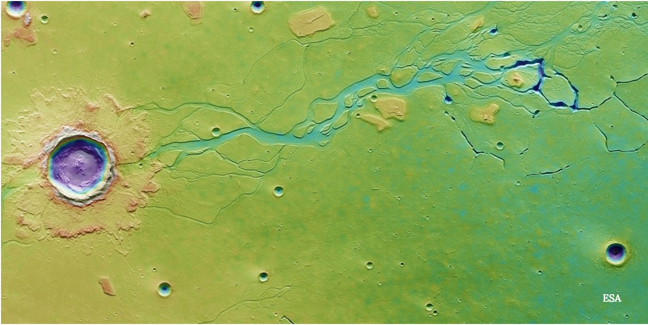 Massive Ice Reservoir on Mars Could Keep Settlers Alive